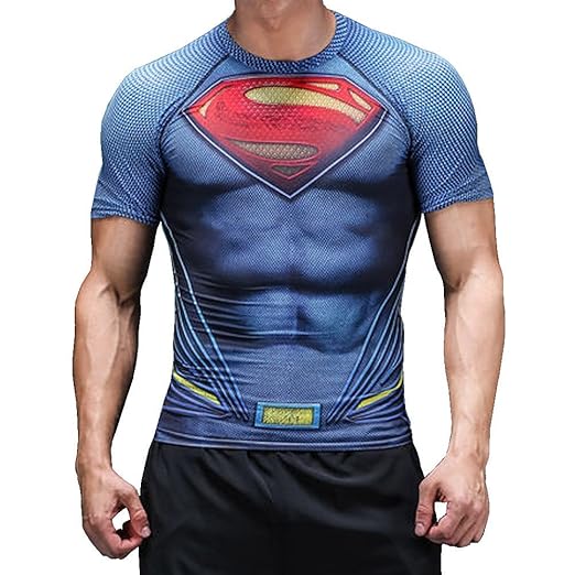 CT50 3D Printed Schmal Geschnitten Kompression Short Sleeve Basisschicht für Sportmode ?