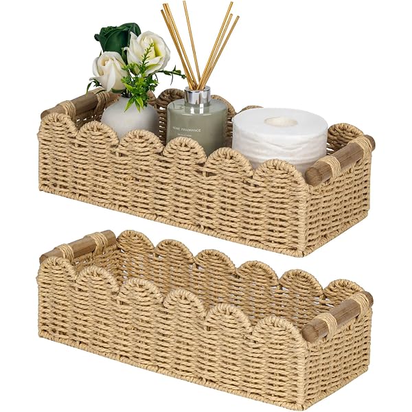 Easter Bunny Basket For Kids - White Gray Woven Cotton With Personalized Name Tag