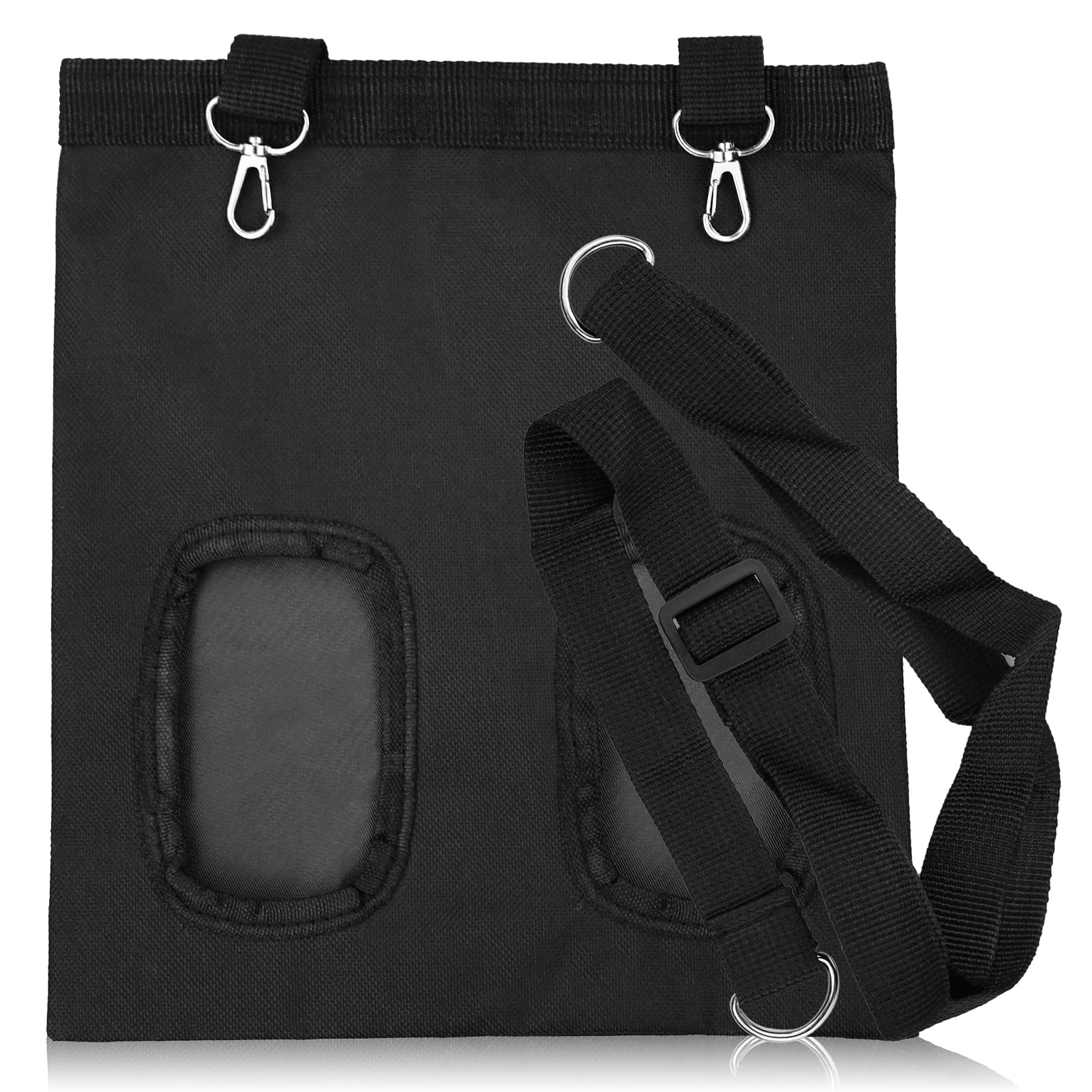 REBECASKYENS Rabbit Hay Feeder Bag, Guinea Pig Chinchilla Oxford Fabric Hanging Bag, Rabbit Hay Feeder,Also For Guinea Pigs, Hamsters, Chinchillas