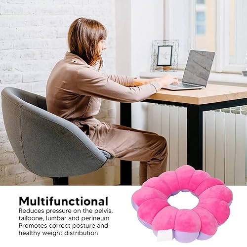 LIZEALUCKY Donut Butt Pillows for Sitting Pressure Ulcer Bed Sore