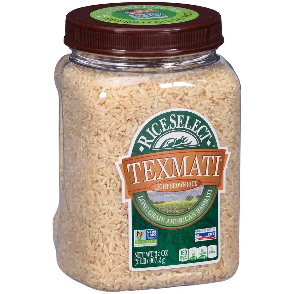 RiceSelect Kasmati Rice, 32Ounce Jars (Pack of 4) Dried