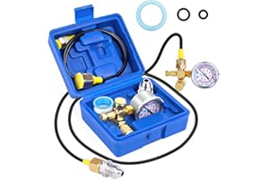 GRYVOZE Hydraulic Breaker Hammer Nitrogen Gas Charging Kit, Hydraulic Breaker Hammer Test Tools, Nitrogen Gas Pressure Test T