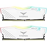 TEAMGROUP T-Force Delta RGB DDR4 16GB (2x8GB) 3600MHz (PC4-28800) CL18 Desktop Gaming Memory Module Ram TF4D416G3600HC18JDC01