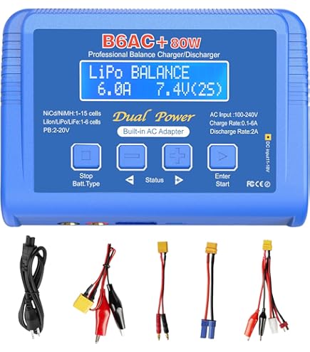 SKYRC iMAX B6AC V2 充電器【正規品】 SKYRC iMAX B6AC V2 AC DC Dual Power Professional LiPo Battery