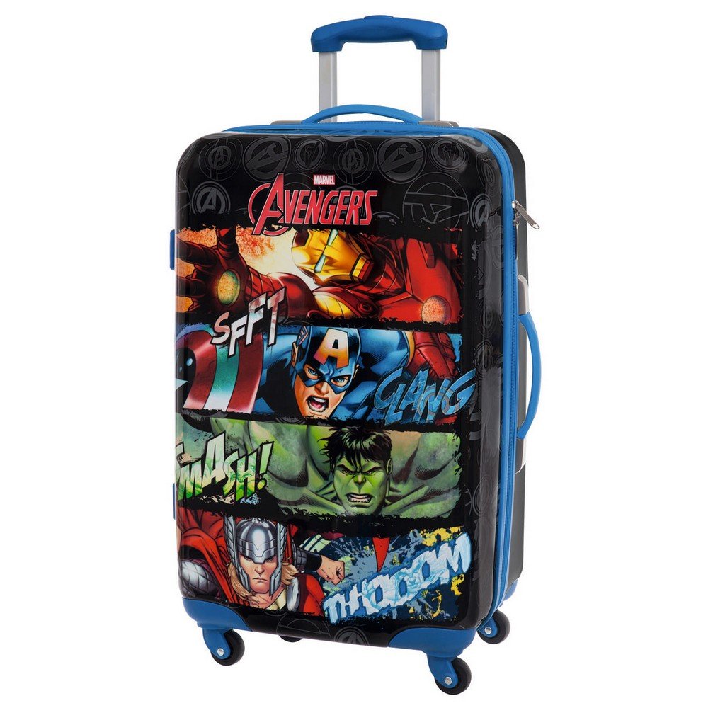 Marvel Avengers Suitcase, 67 cm, 67.54 Liters, Black 4411551 Captain