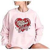 Girly Shirt, Girly Heart Soda Graphic Shirt for Ladies & Girls