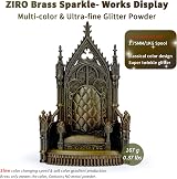 ZIRO Glitter Multicolor PLA Filament 1.75mm 1kg Brass Sparkle Rainbow view 6