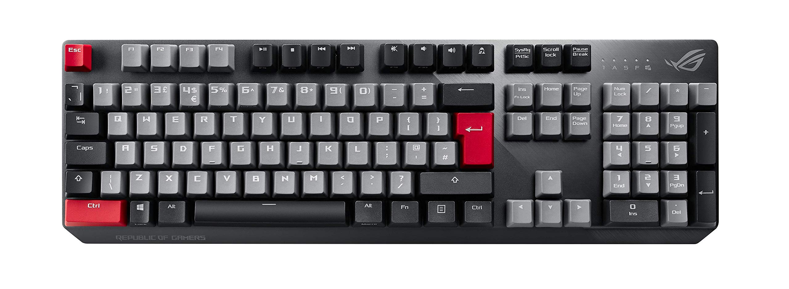 Buy ASUS ROG Strix PBT Wired Mechanical Gaming Keyboard with Cherry MX