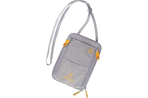 MO4TRAVEL Travel Neck Wallet Travel Pouch & Passport Holder - Anti Pickpocket RFID Passport Holder & Travel Wallet - Crossbody Wallet