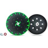 Upgraded 202460 6-Inch(150mm) Hard Sanding Pad, 48-Hole, M8 Thread, Compatible with Festool ETS 150/3 EQ, ETS EC 150/5 EQ, ETS EC 150/3 EQ, ETS 150/5 EQ Sander Models, 1 Pack