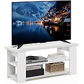 Furinno Jaya TV Stand Up to 55-Inch, White