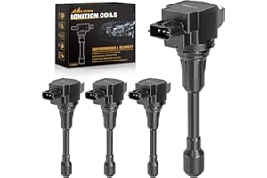 Nilight Ignition Coil Pack Set of 4 Automotive Replacement Ignition Coils Fit for Nissan 2004-2018 07 09 Sentra Altima Rogue Select Urvan Pathfinder NV200 NV350 Cube Versa 2014 2015 Infiniti #OE UF549