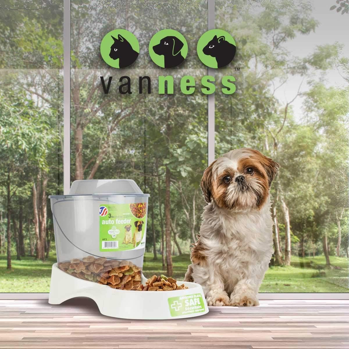 Vanness AF3 3-Pound Auto Feeder, (Colors May Vary): Pet Supplies