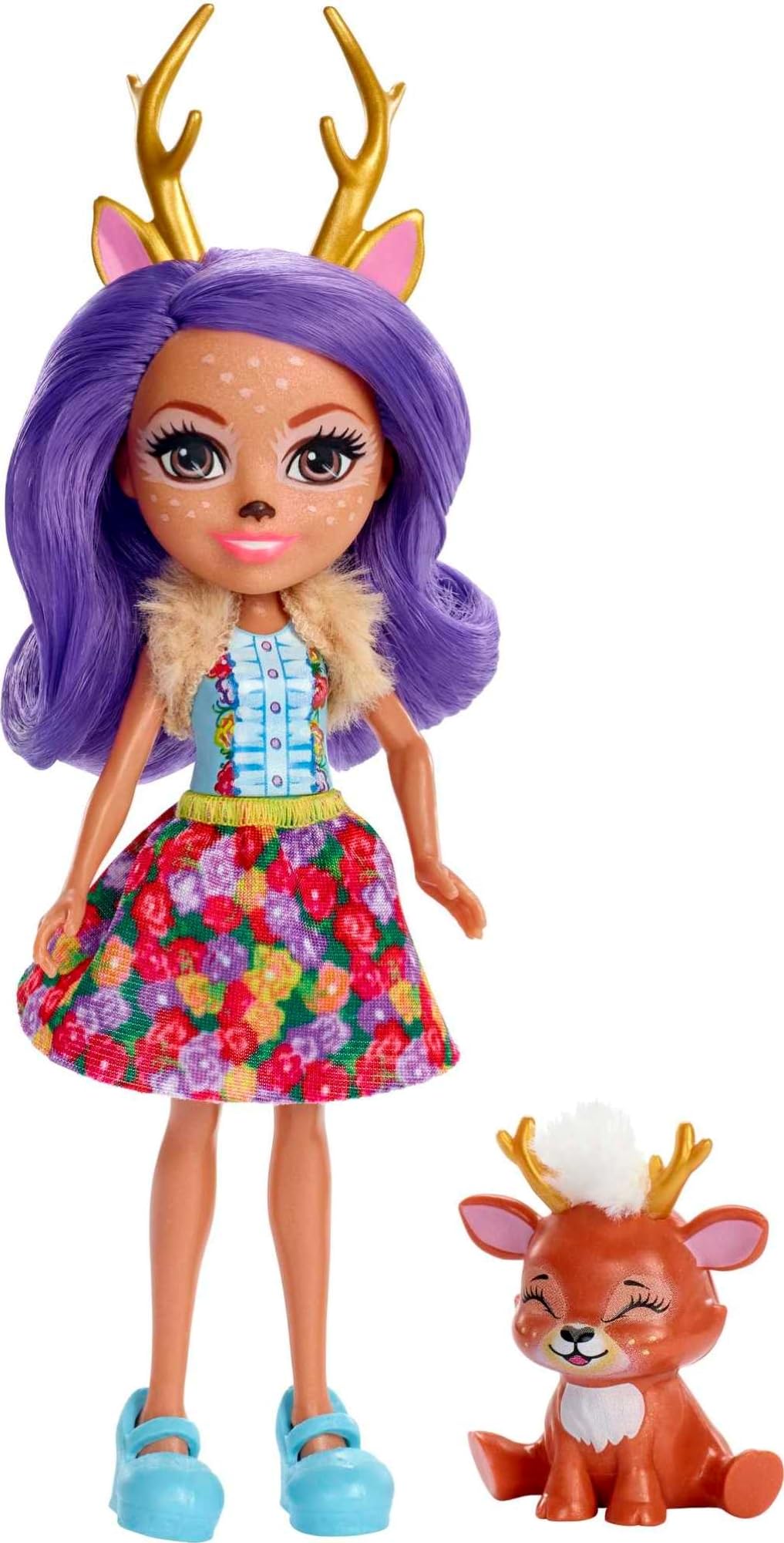 Enchantimals Lalka+zwierzatko Danessa Deer & Sprint: FXM75 — image 1