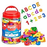 JoyCat 104 Pieces Magnetic Letters Numbers Alphabet
