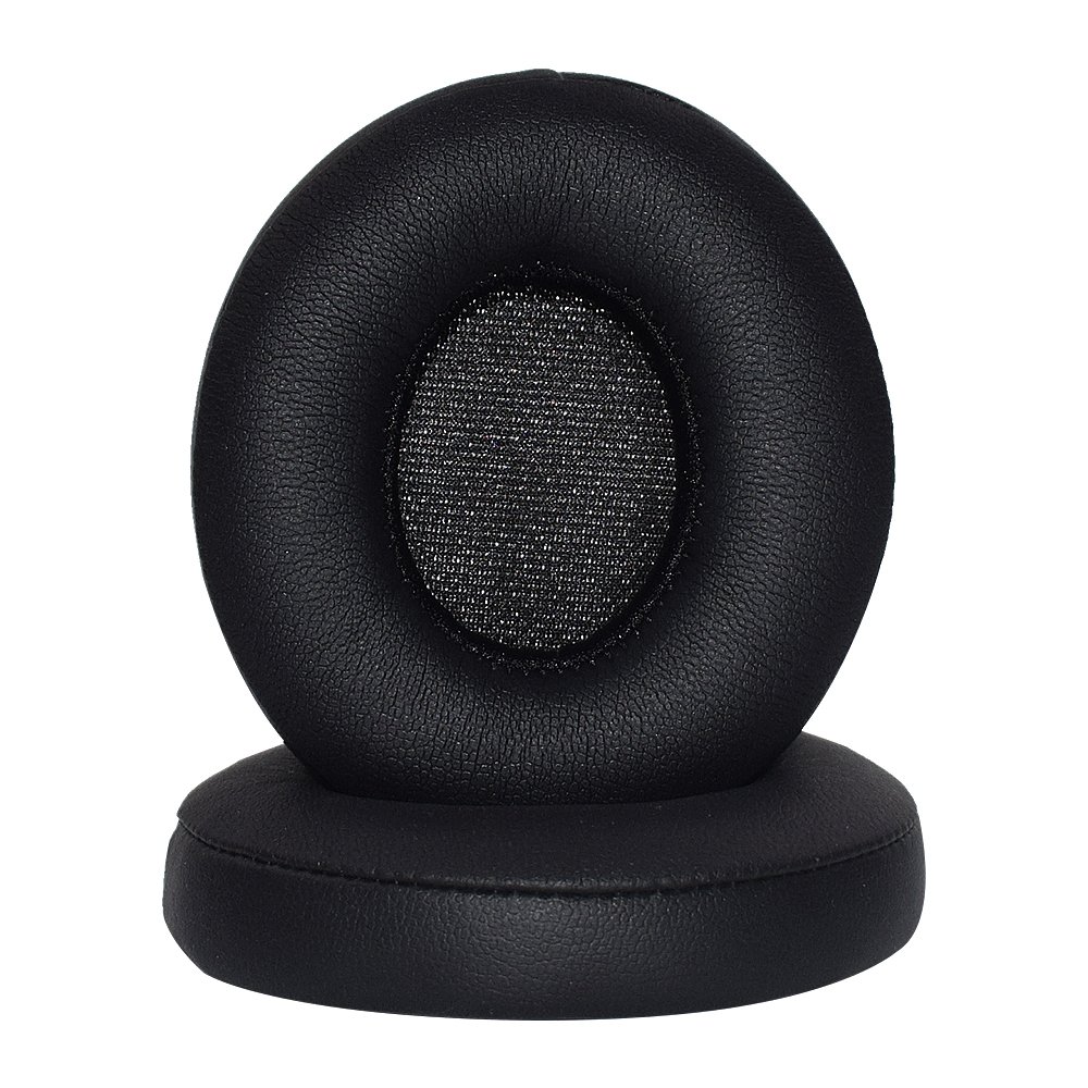 Solo2.0 Professional Soft Ear Pads Cushions Replacement Earpads Compatible with Beats Solo 2 SOLO2.0 Wired On-Ear Headphones(Black)