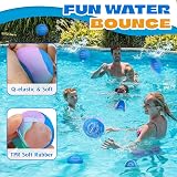 AMFUN Water Bouncing Ball 6pcs Soft TPR Pool Toys Net Storage Bag view 3