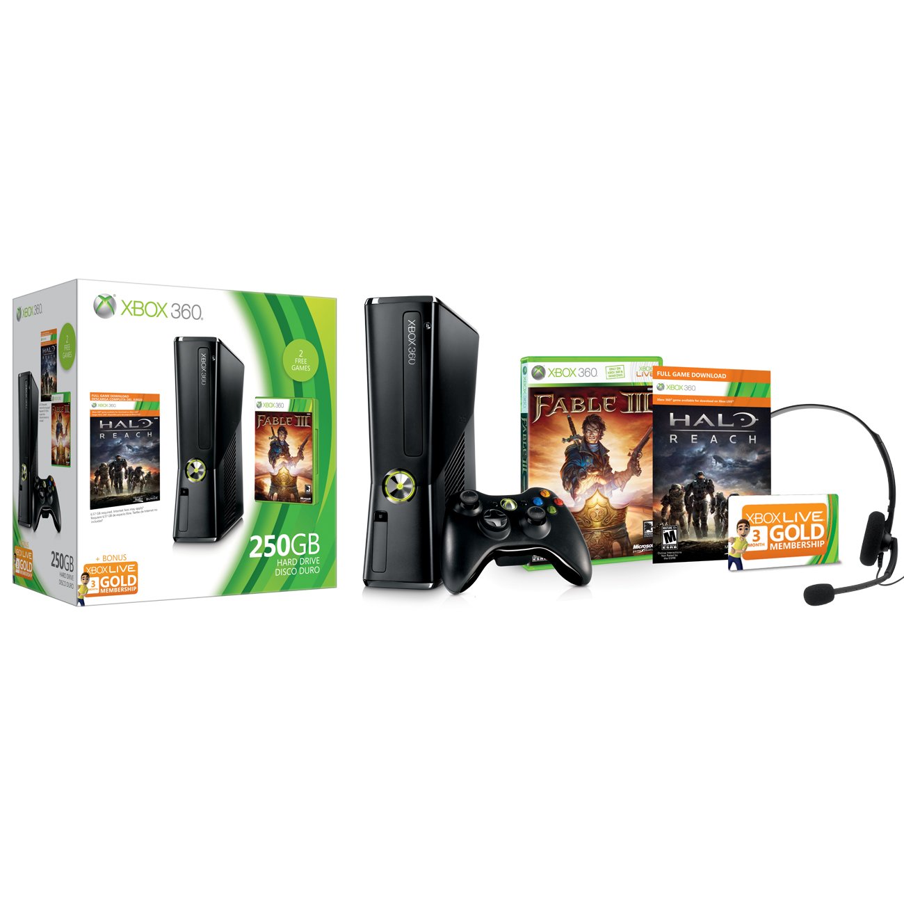 Xbox 360 250GB Holiday Value Bundle (OLD MODEL)