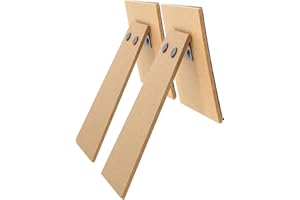 SUPVOX 2pcs DIY Picture Frame Easel Back Stand Stable Support and Self-adhesive Board for Paintings
