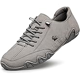 OJPO Driving Shoes for Men Casual Slip Ons Mens Fashion Shoes Comfort Handmade Chukka Dress Casual Shoes