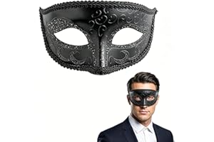 Gorbgle Masquerade Mask for Women Men, Venetian Gothic Mardi Gras Ball Mask for Halloween Party, Carnival, Masquerade Ball