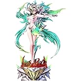 RZAHUAHU H-I Star Rail Firefly Figure Game Anime 1/6 PVC Analesa Firefly Figurines Illuminated Base Action Play Model 13 Inches