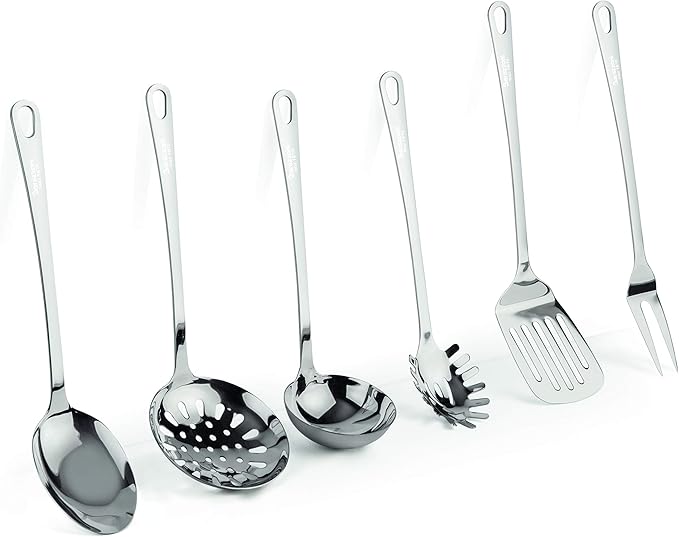Barazzoni 6piece ladle set, stainless steel 18/10 Amazon.co.uk