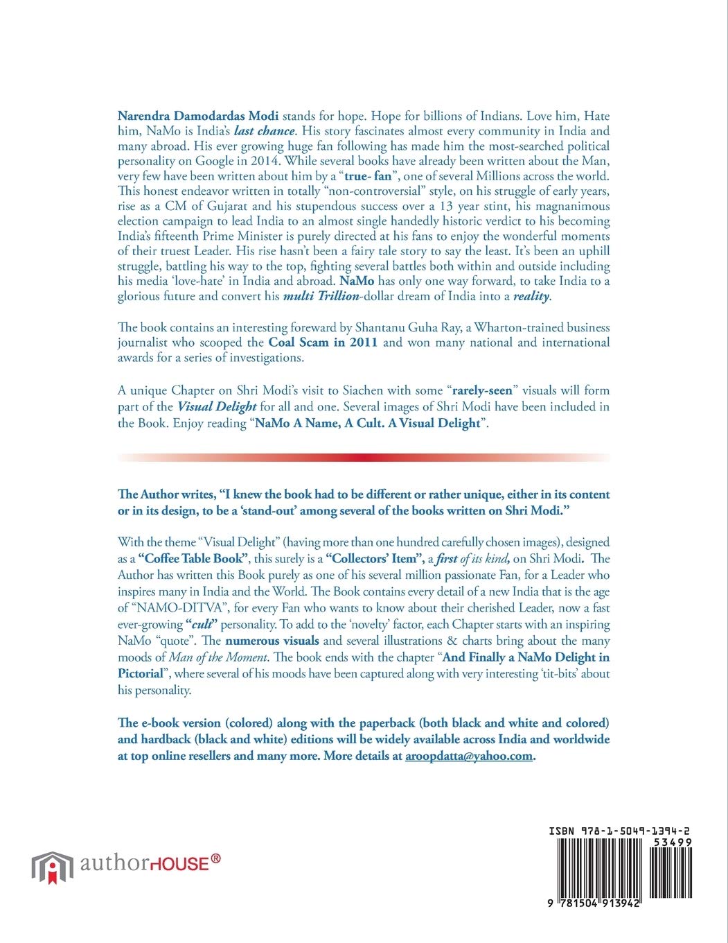 Namo A Name A Cult A Visual Delight Datta Aroop Amazon Com Books
