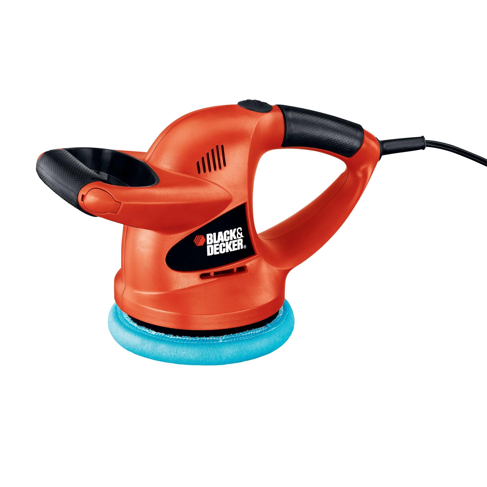Photo 1 of BLACK+DECKER 6" Buffer Polisher, Orbital Car Polisher with Wool and Foam Bonnets (WP900)