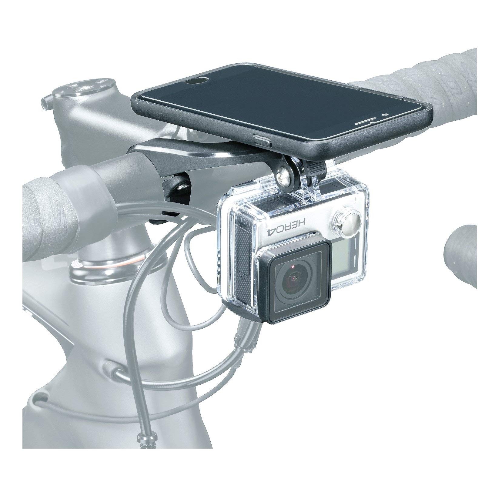 TOPEAK RIDECASE/PANOCOMPUTER Mount with SC Adapter Cycling Cover Unisex Adult (Multicolour), One Size