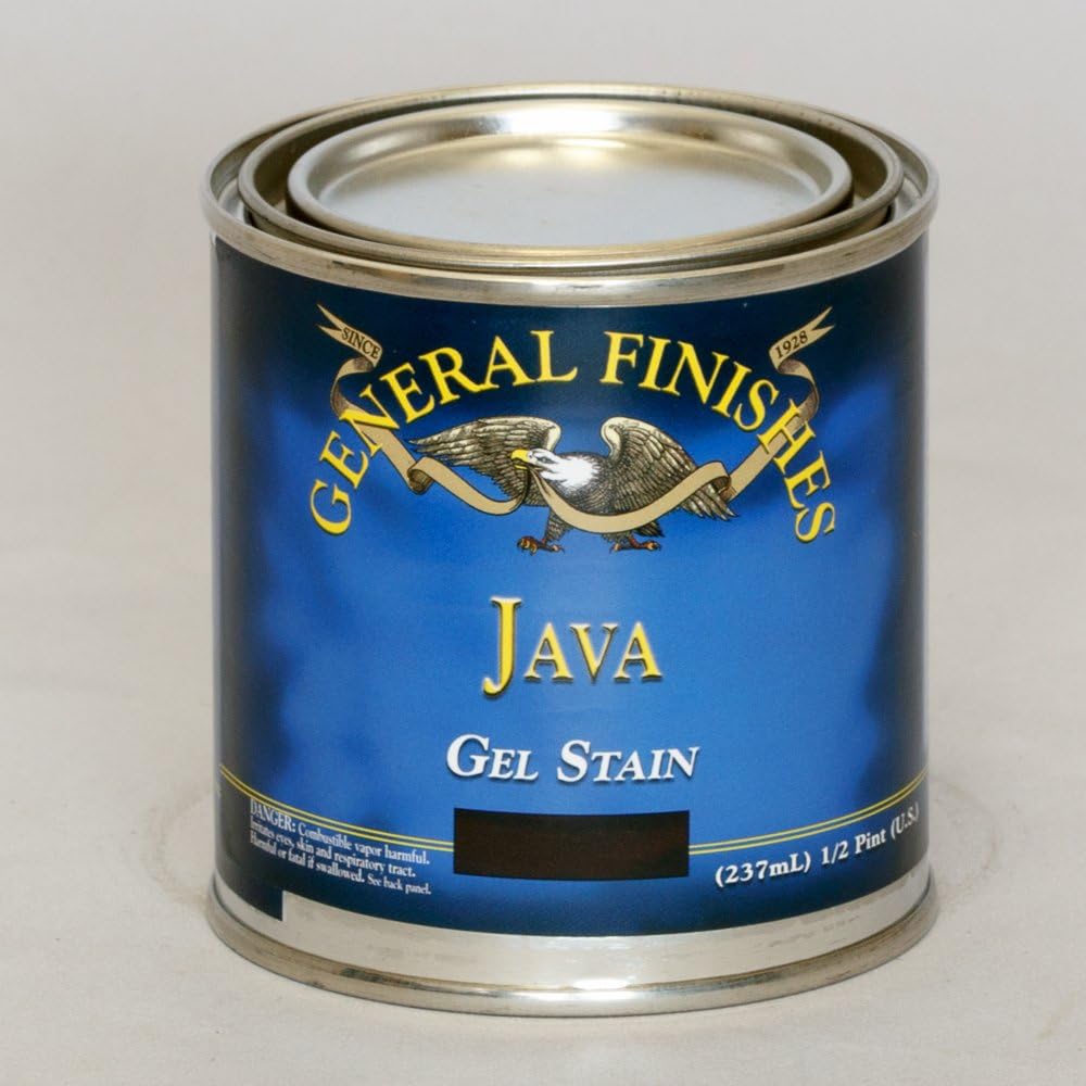 General Finishes Java Gel Stain 1/2 Pint, Stain Amazon Canada