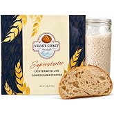 Sourdough Starter Kit, Dehydrated Live Culture, Fast Easy Activation