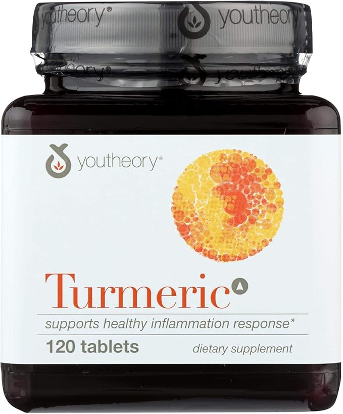 2 Pack of Youtheory Turmeric Advanced Formula 120