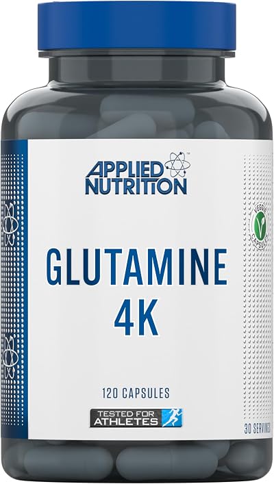Applied Nutrition Glutamine 4K L-Glutamine 4000 mg 120 capsules 30 servings