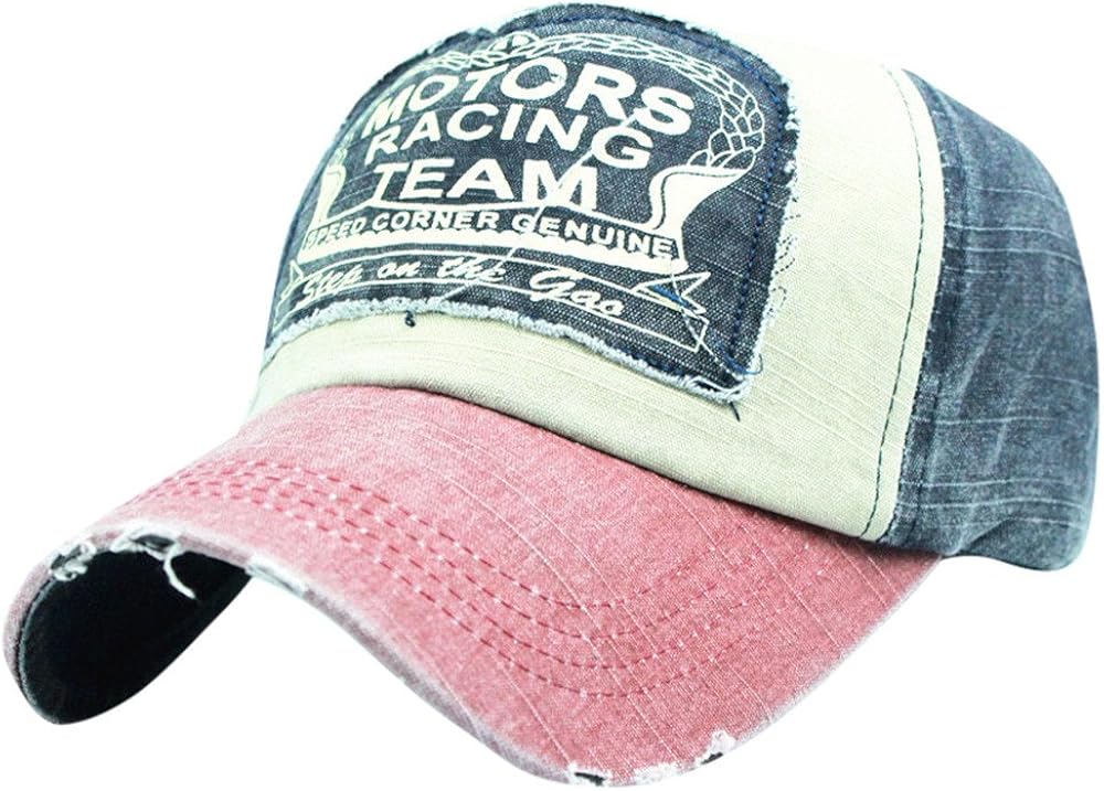 Zlolia Women Embroidered Flower Denim Cap Fashion Baseball Cap Topee: Clothing