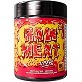 Gamer Supps GG Energy - Raw Meat by MeatCanyon (100 Servings) - Keto Friendly Gaming Energy and Nootropic Blend, Sugar Free + Caffeine + Vitamins + Immune Support, Powder Drink