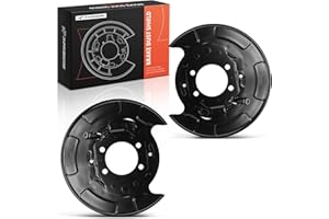 A-Premium Rear Driver and Passenger Side Brake Dust Shield Compatible with Subaru Models - Outback 2010-2014, Legacy 2010-201