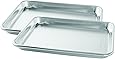 Nordic Ware Natural Aluminum Commercial Baker's Quarter Sheet, 2-Pack