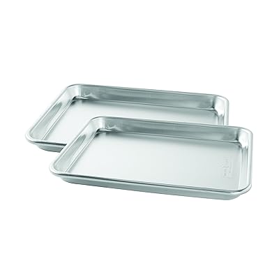 Nordic Ware Natural Aluminum Commercial Baker's Quarter Sheet, 2-Pack