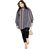 City Chic Women's Plus Size Tunic- Illusion, 18