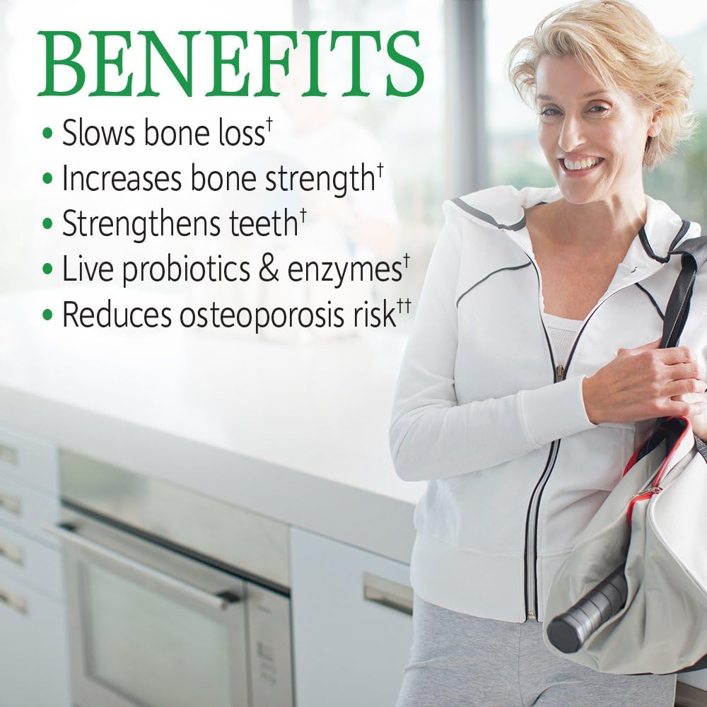 Garden of Life Raw Calcium Supplement - Vitamin Code Whole Food Calcium Vitamin for Bone Health, Vegetarian, 120 Capsules Packaging May Vary: Health & Personal Care