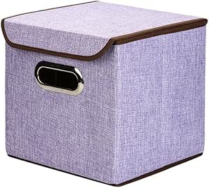 Starsglowing Caja de almacenamiento plegable cesta de ...