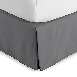 Bare Home Kids Twin Bed Skirt - 15-Inch Tailored