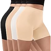 INNERSY Women's Slip Shorts for Under Dresses Anti Chafing Biker Shorts Boyshorts Underwear