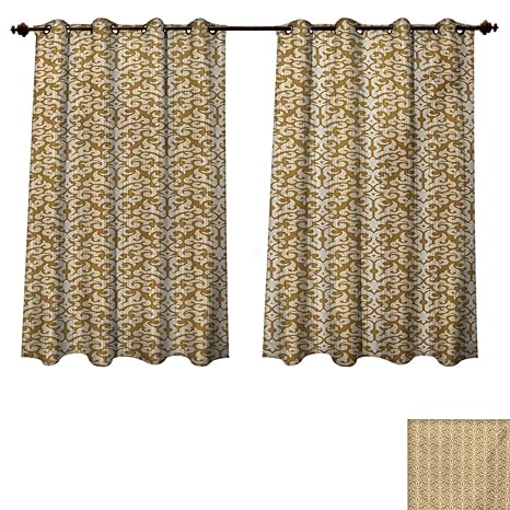 Amazon Com Rupperttextile Damask Blackout Thermal Curtain Panel