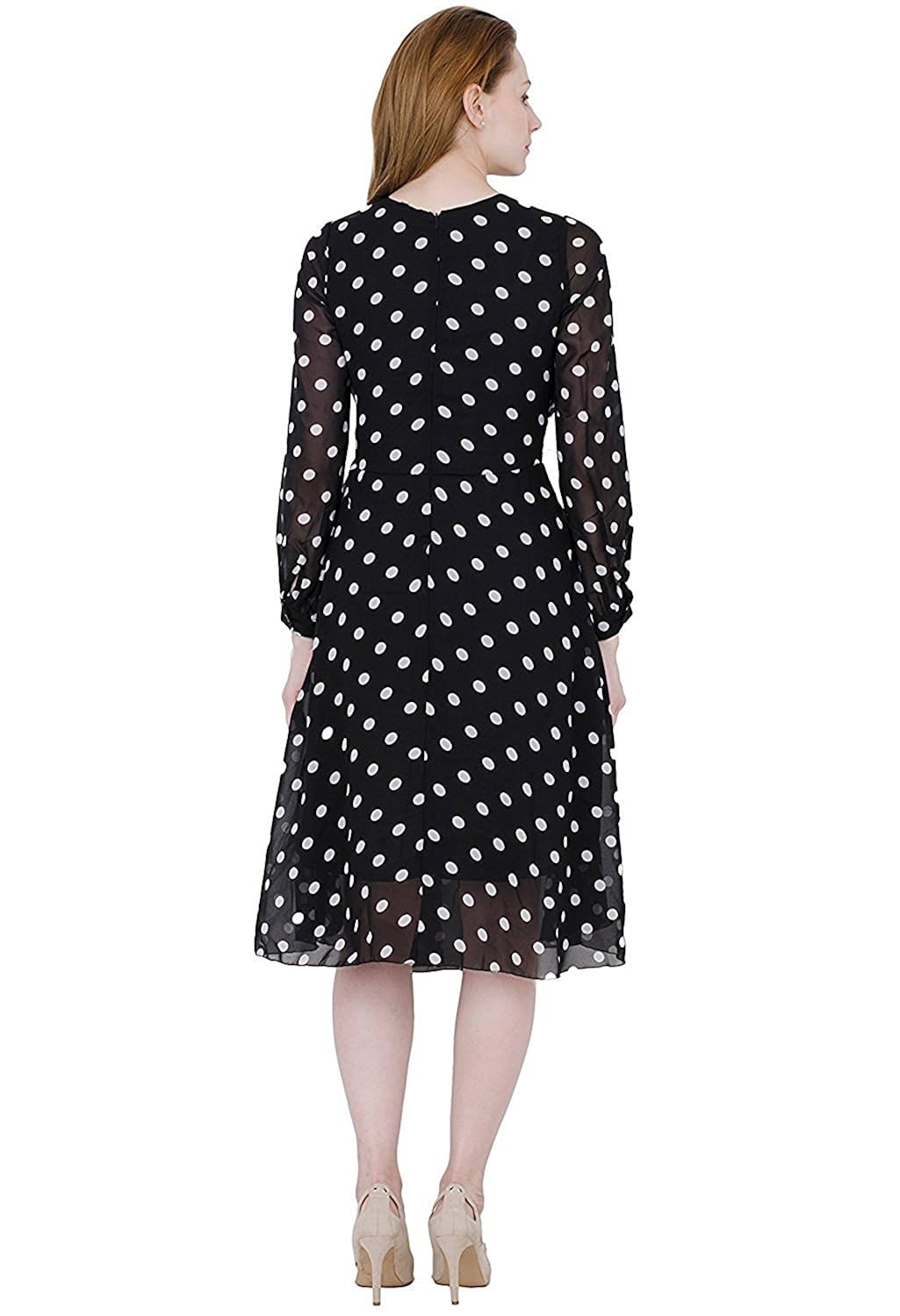 dheylu creation women's dress (ne-28 a_black_x-large)