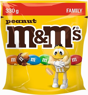 Peanut Schokolinsen Erdnuss, Schokolade Beutel Halloween 330g