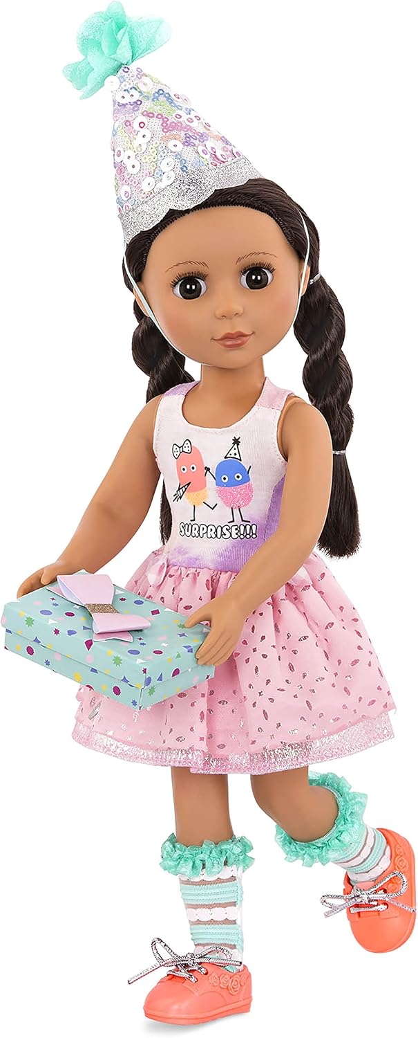 Glitter Girls, 14-Inch Doll Clothes, What A Surprise!, Deluxe Birthday Party Doll Outfit, Toys, Clothes - Image 4