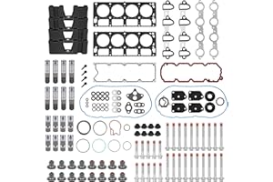 WANGSHENG AFM DOD Lifters Replacement Kit w/Head Gaskets & Bolts, Fit for 2007-2013 Chevy Silverado 1500, Suburban, Tahoe, for GMC Sierra, Yukon 5.3L V8 Engines