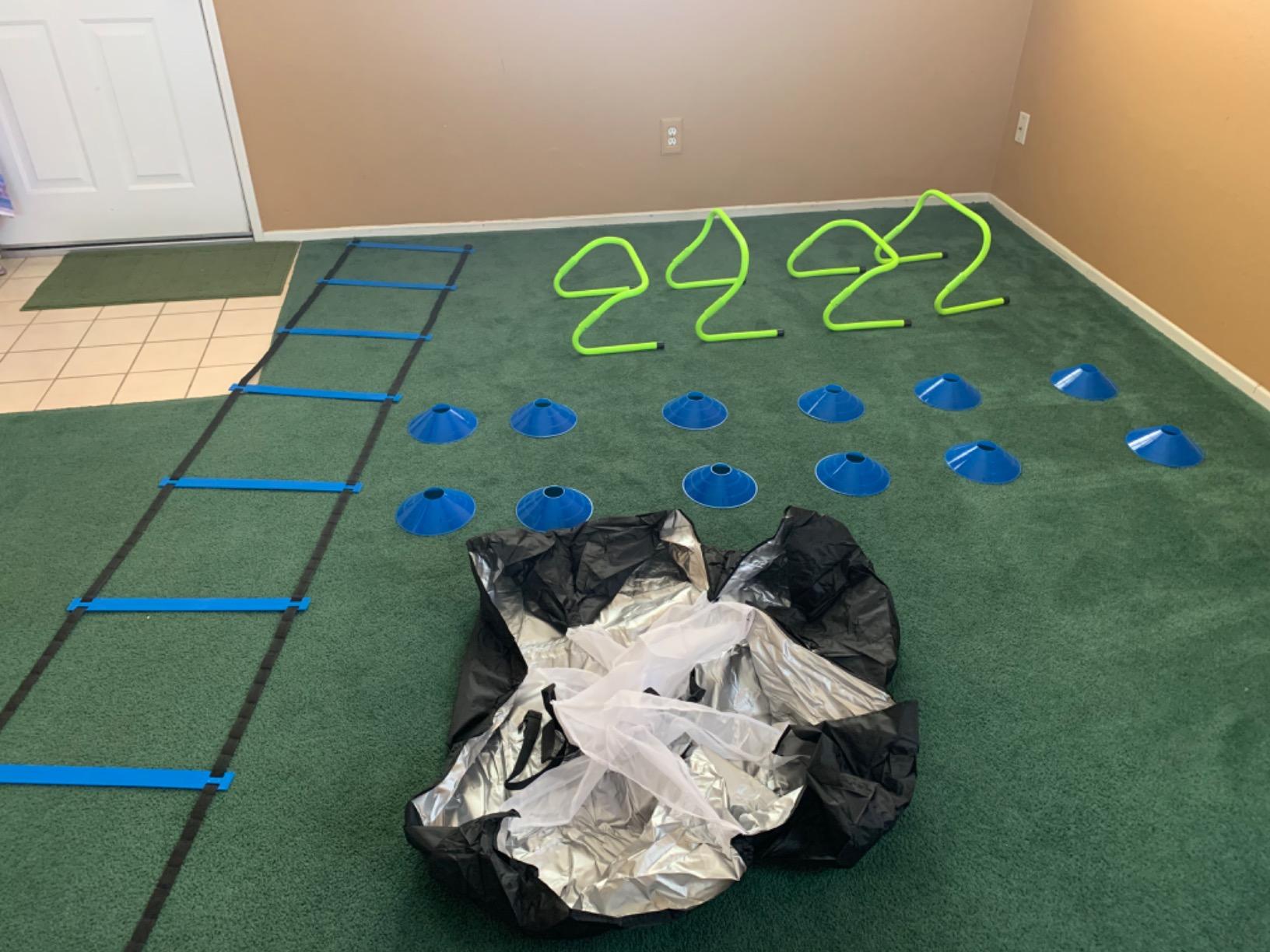 9/mo Finance MLCINI Agility Ladder 1 Agility Training Equipment 1